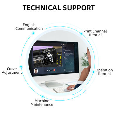 Small A3 DTF Printer with 720*1800 dpi Resolution Multicolor Printing and 1 Year Warranty